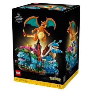 Venusaur, Charizard & Blastoise